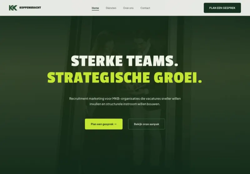 Website van KoppenKracht